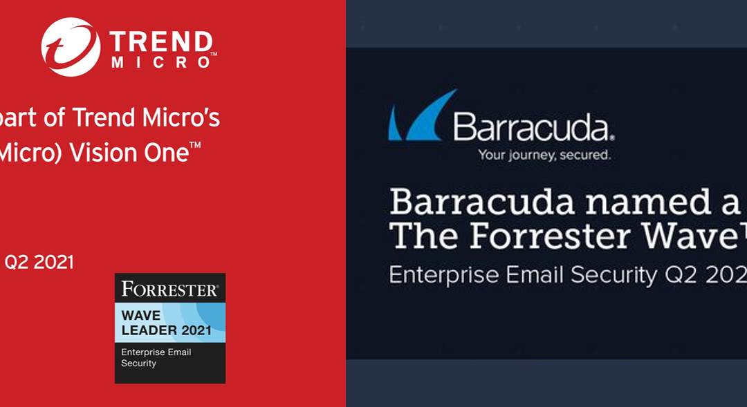 Η Barracuda & η Trend Micro ηγέτες στο Enterprise Email Security για το Q2/2021